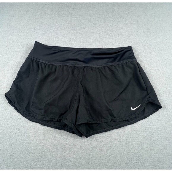 Nike Pants - Nike Womens Running Shorts M Black 2.5" Inseam Board Short Athletic Workout Gym